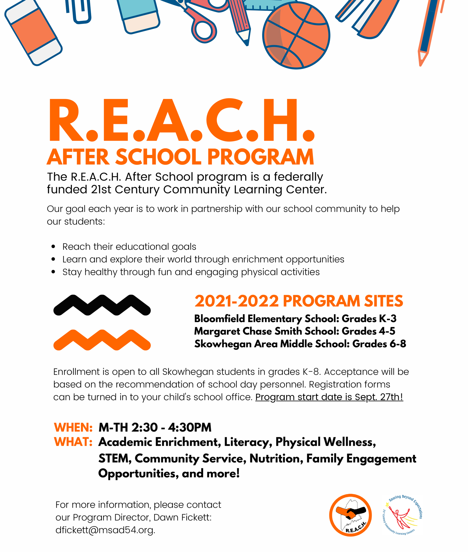 R.E.A.C.H. After School Program